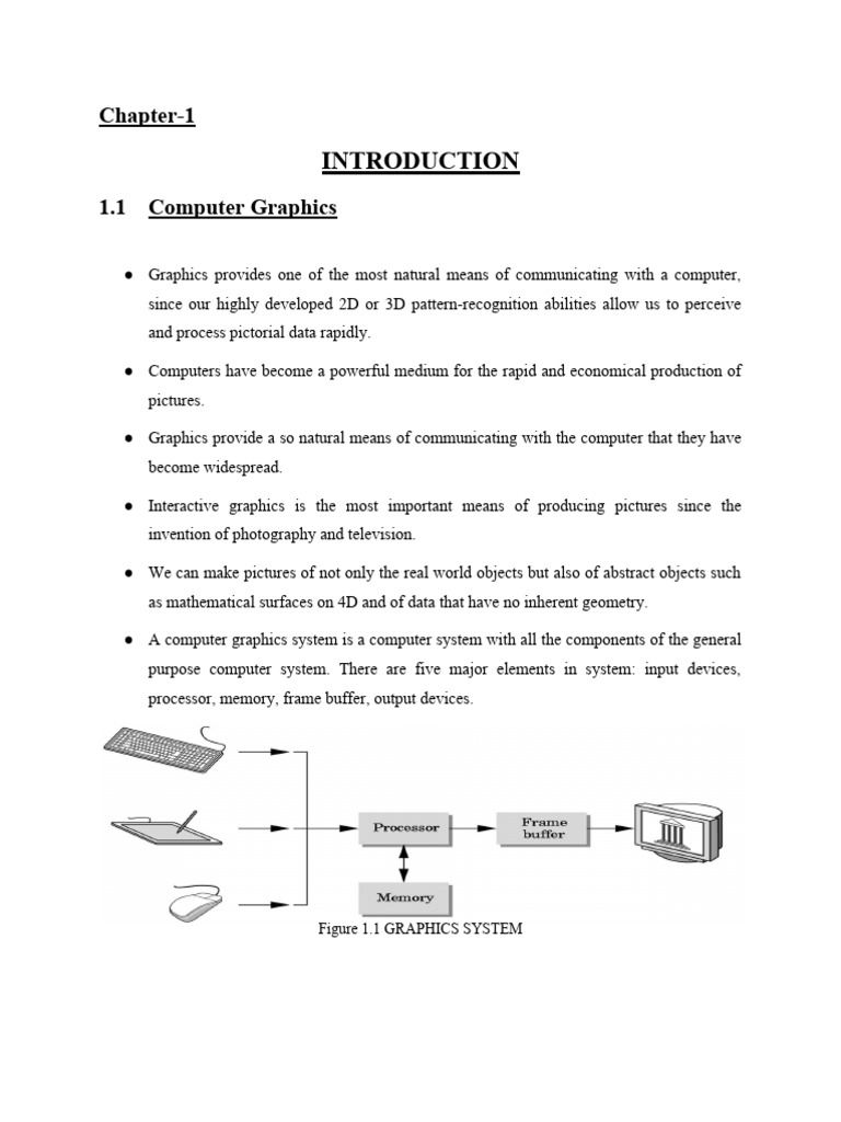 Content Project Report | PDF | Computer Graphics | Operating System