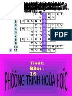 Bai Phuong Trinh Hoa Hoc Lop 8