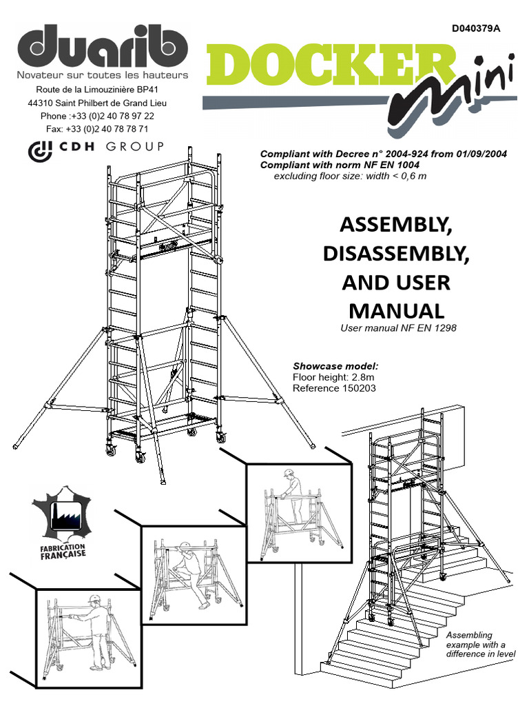 Docker Mini Assembly Manual | PDF