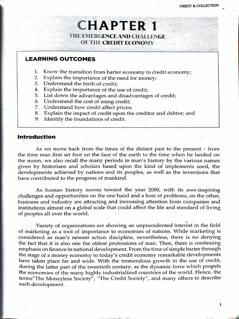 Transition to Credit Economy Explained | PDF | Economies | Business