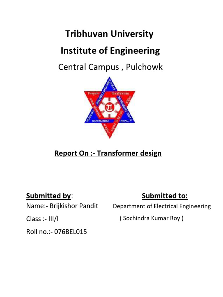 900 KVA Transformer Design Report | PDF | Transformer | Inductor