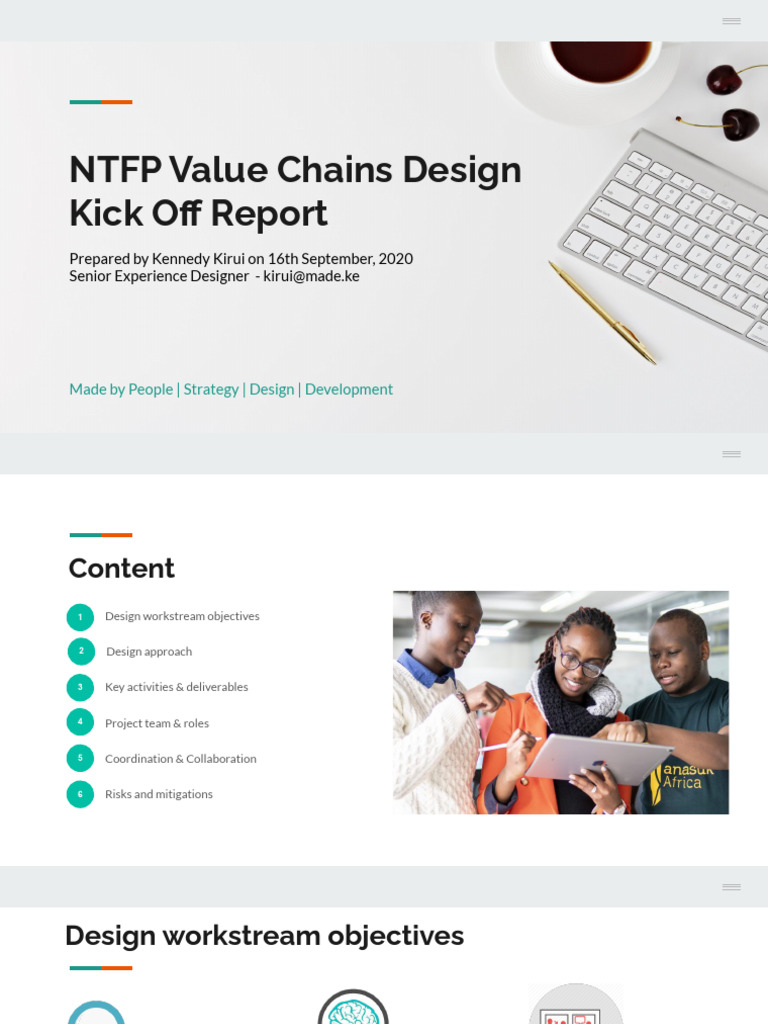 NTFP Value Chains Design Kick Off Report | PDF | Design Thinking | Design