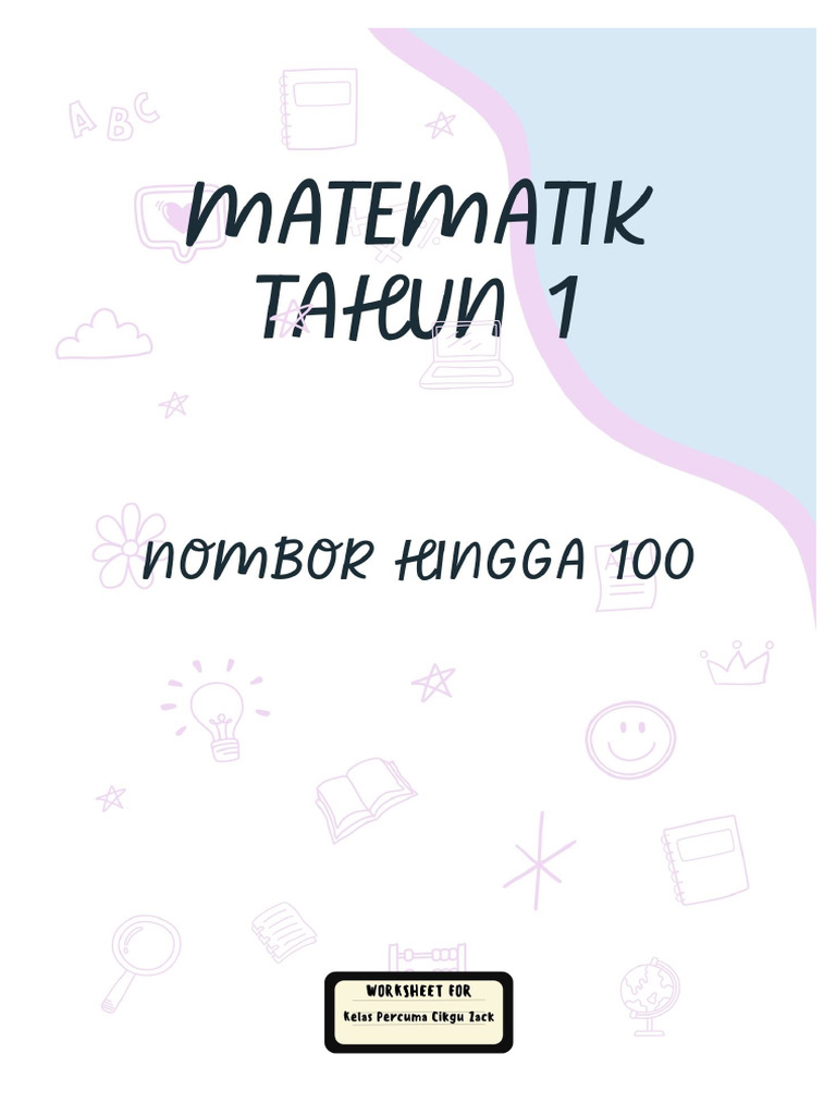 Sample Nota & Latihan Matematik | PDF