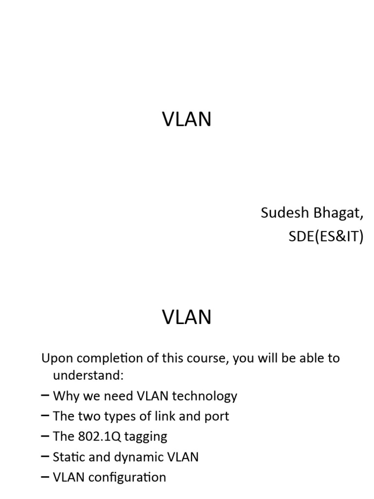 Understanding VLAN Technology | PDF | Network Switch | Computer Network
