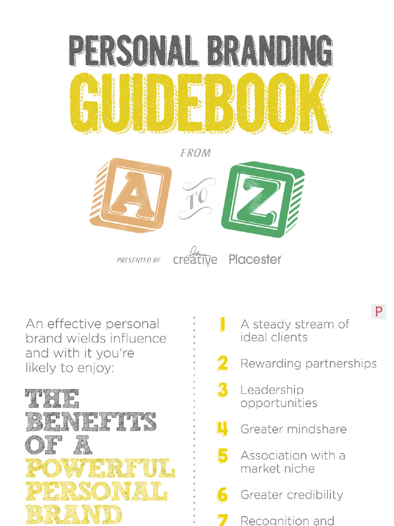 Personal Branding Guidebook From a to Z.key | PDF