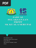 JADUAL PELAKSANAAN PBPPP