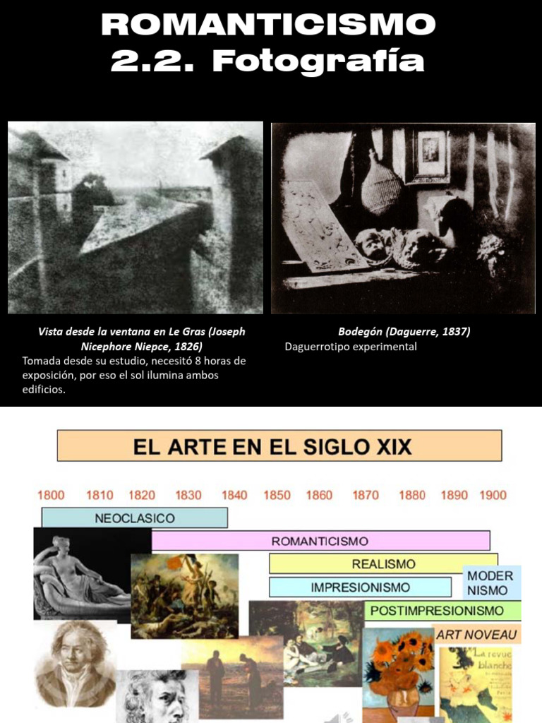 Evolución de la Fotografía en el XIX | PDF | Imagen | Artesanías