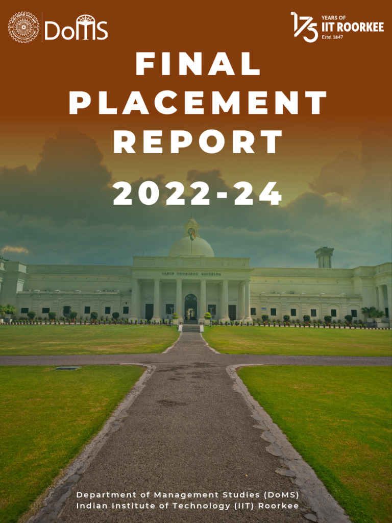 Final Placement Report 2024 Pdf Financial Analyst Economies