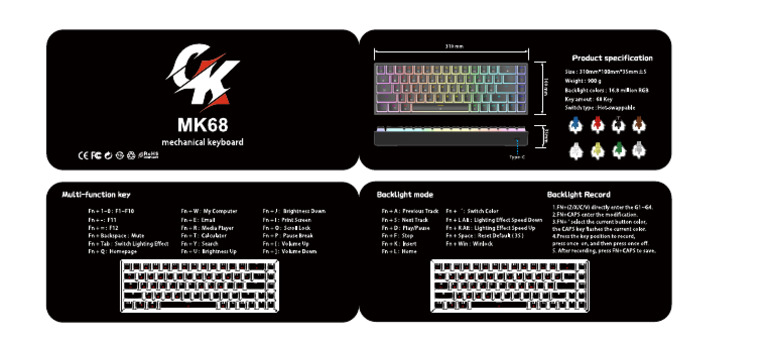 MK68 Manual | PDF