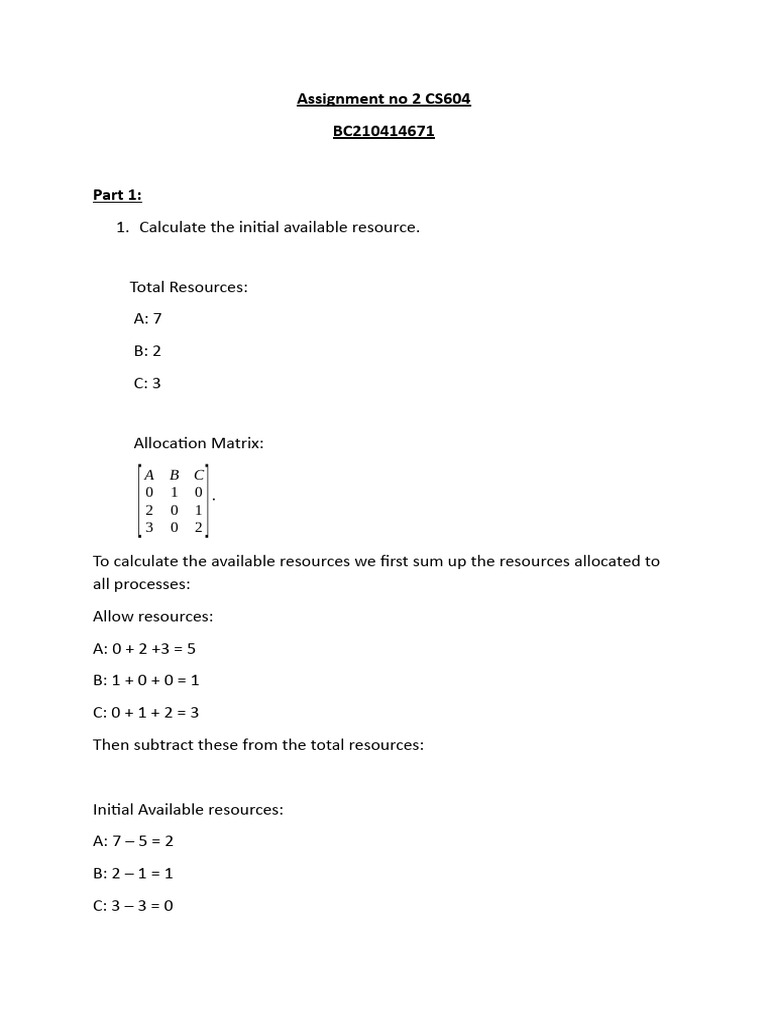 Spring 2024 - CS604 - 2 - BC210414671 | PDF