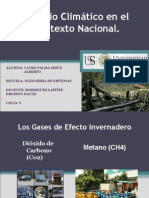 CAMBIO CLIMATOLOGICO