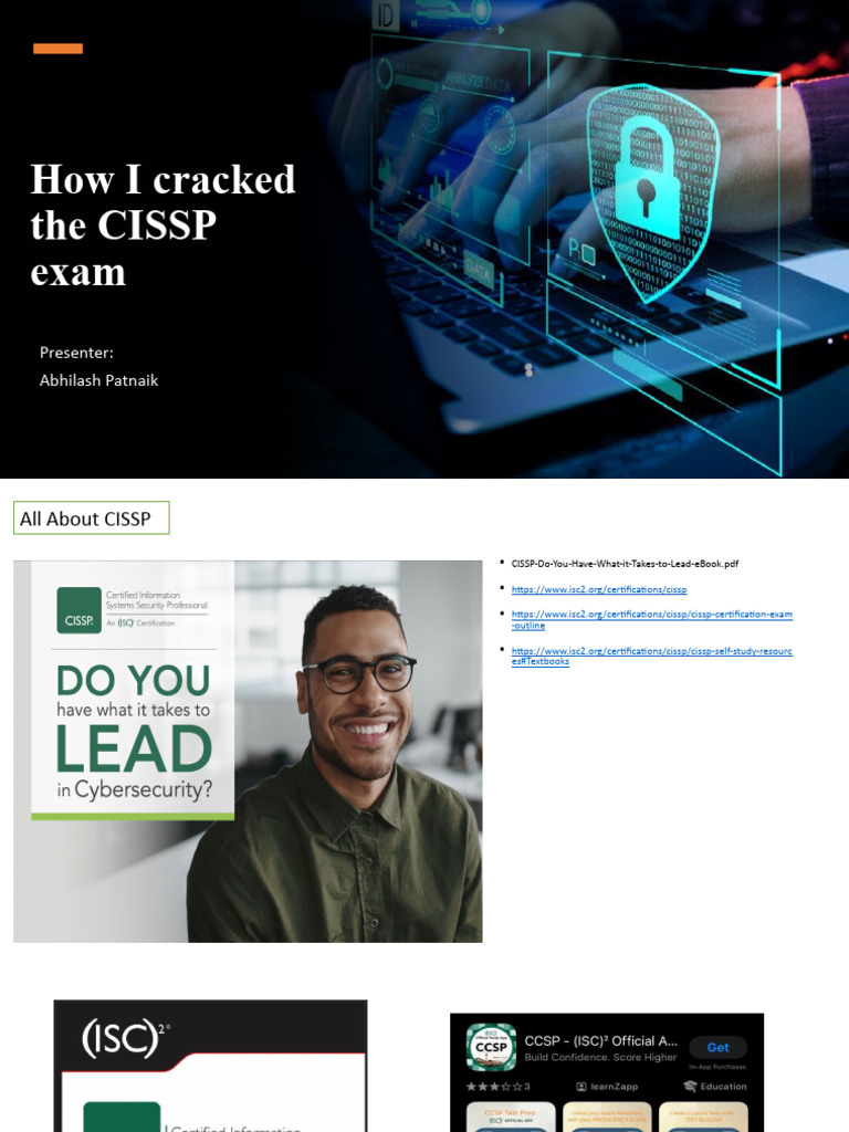 Cissp Knowledgesession Copy Download Free Pdf Qualifications