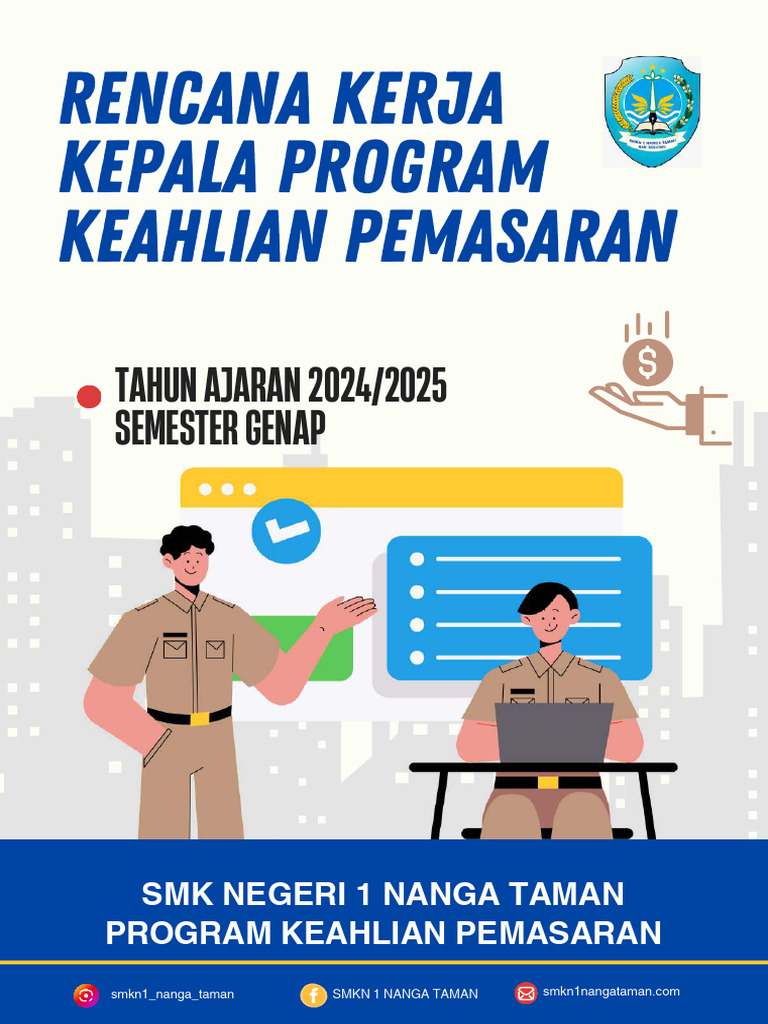 Rencana Kerja Program Pemasaran SMK | PDF