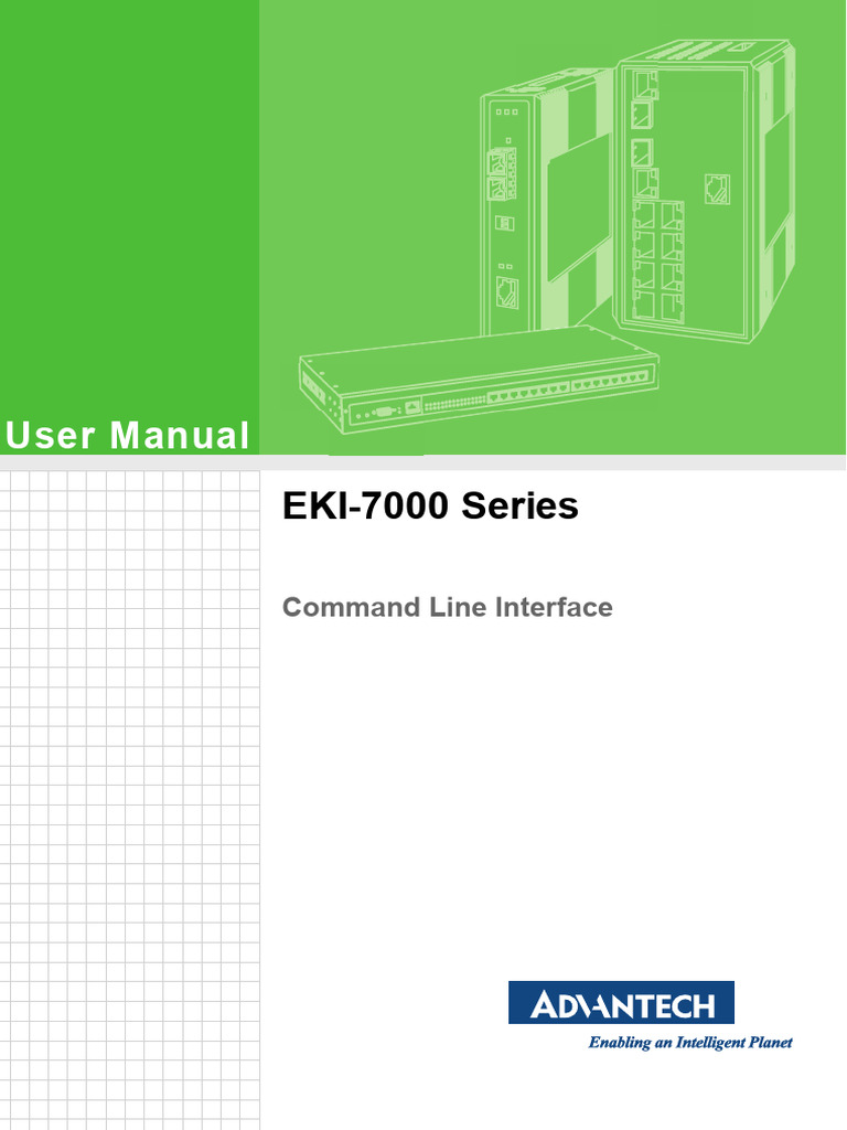 Eki-7700 Series Cli Um Fw1.02 | PDF | Command Line Interface | Internet ...