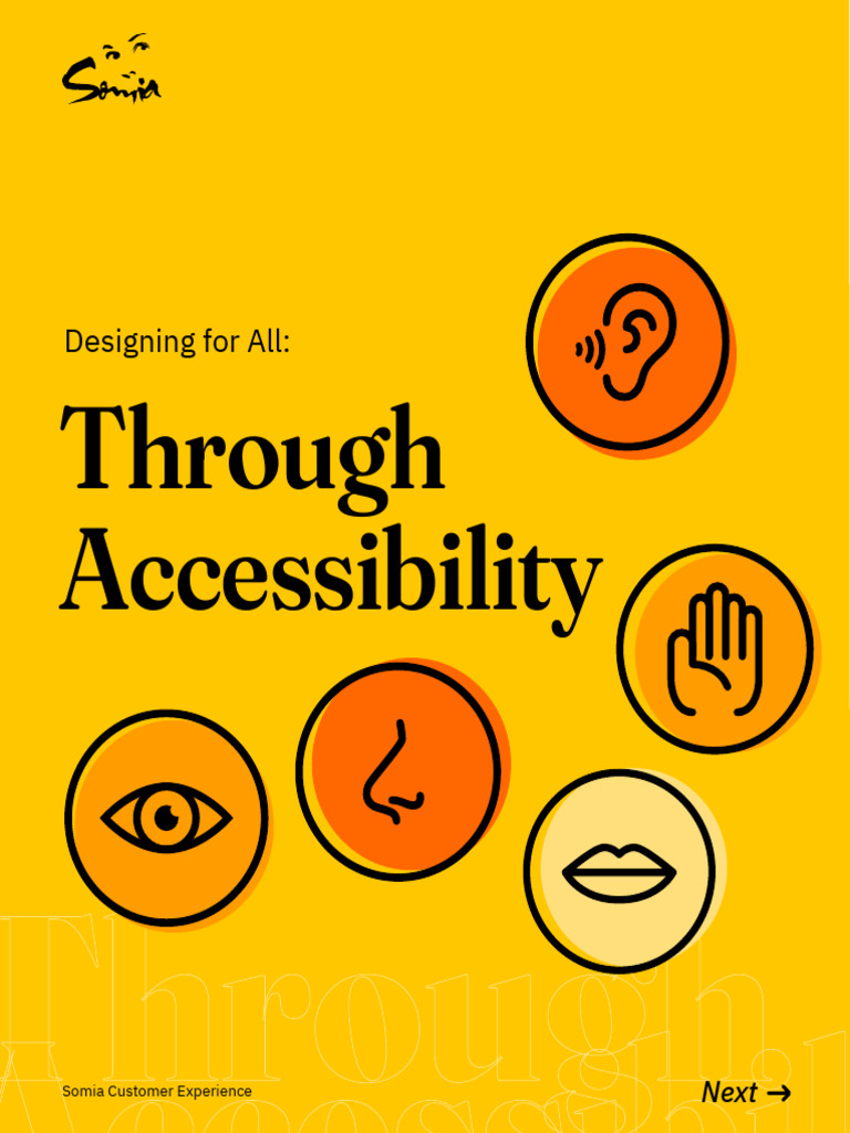 Designing For All Through Accessibility | PDF | Accessibility | Experience