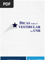 Dicas Vestibular UnB - Maristao