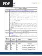 AC4B Aluminium Alloy Properties | PDF | Aluminium | Pascal (Unit)