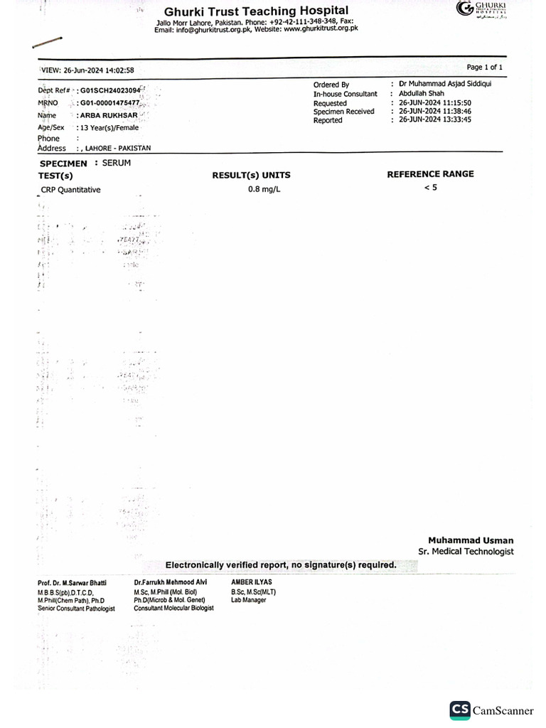 blood test | PDF