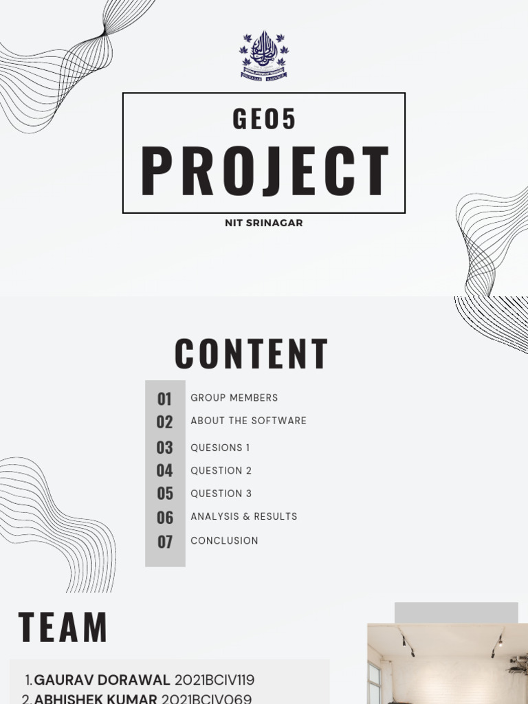 Geotech Geo5 Project | PDF | Geotechnical Engineering | Soil