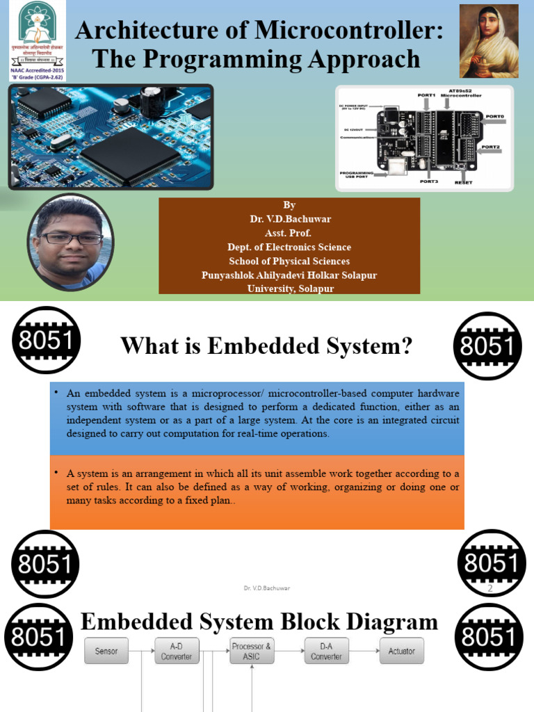 Microcontroller Architecture Overview | PDF | Microcontroller ...