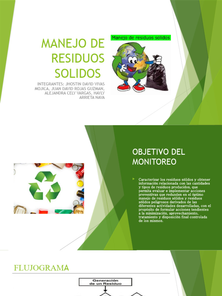 Manejo de Residuos Solidos | Descargar gratis PDF | Residuos | Gestión ...