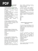 Questões de Administração Pública FCC