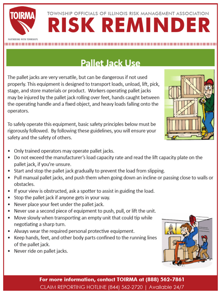 Pallet Jack Use | PDF