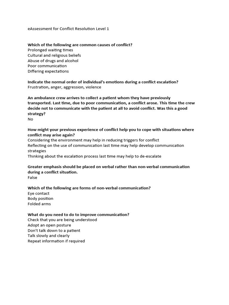 Warning Signs of Patient Aggression | PDF | Communication | Nonverbal ...