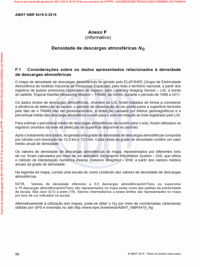 Anexo F - Mapas | PDF | Relâmpago