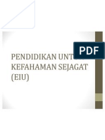 Nota Topik 2 - Pendidikan Untuk Kefahaman Sejagat (EIU) 2