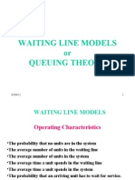 Waiting Line Models