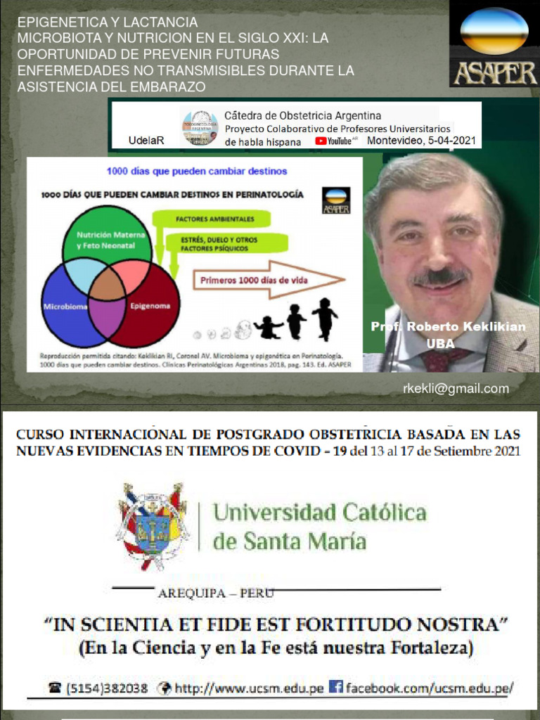 Primeros 1000 dias de vida arequipa 15 de setiembre 2021 prof keklikian