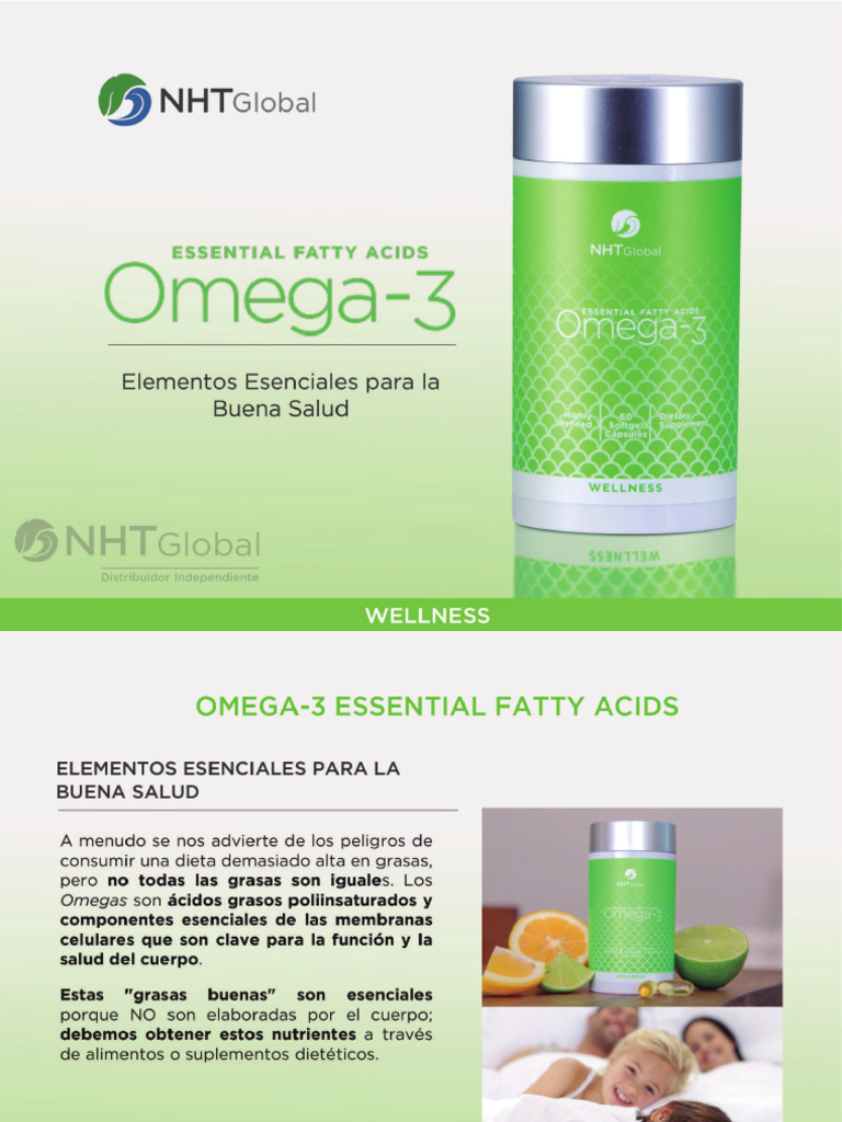Omega 3 Essential Fatty Acids | PDF