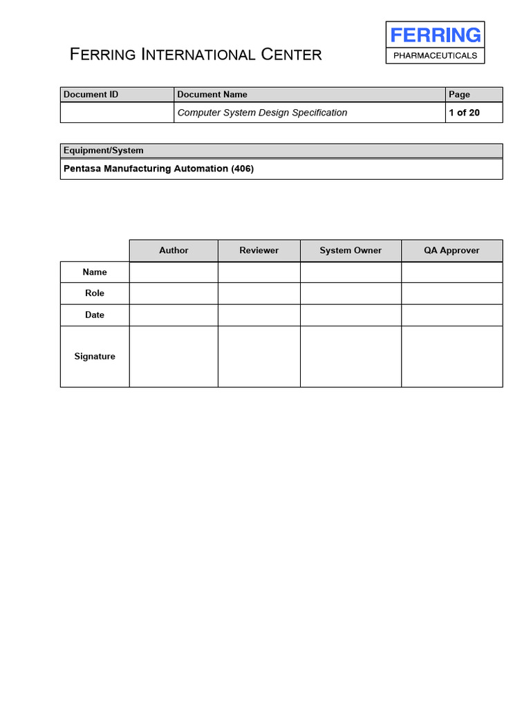 17119010A03 006 CSDS Computer System Design Specification v04.53 | PDF ...