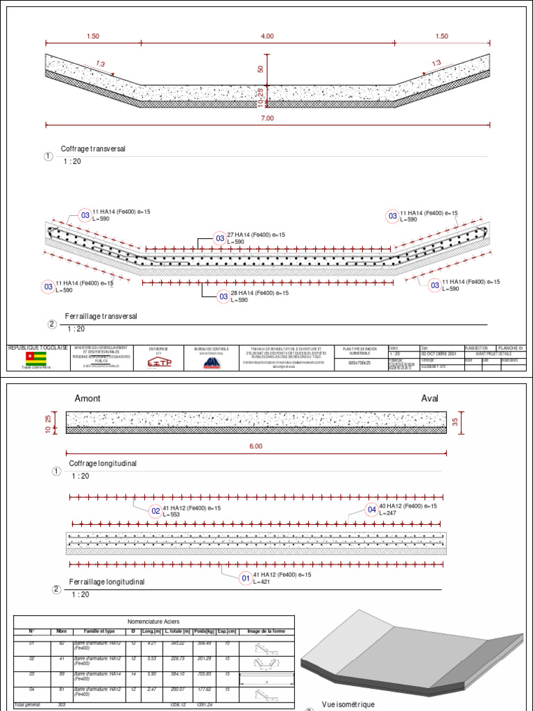 Plan Type de Radier Submersible | PDF