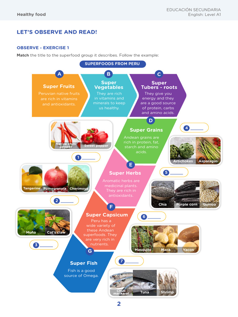 Superfoods - Tercero | PDF | Quinoa | Foods