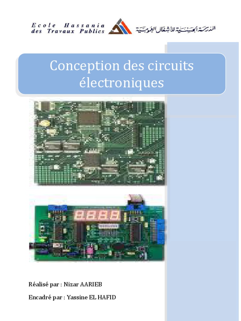 Conception Des Circuits Électroniques, PDF, Circuit imprimé