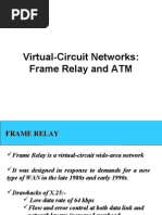 Virtual-Circuit Networks: Frame Relay and ATM