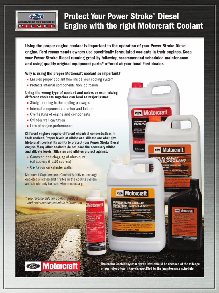 Diesel Coolant Information | PDF | Technology & Engineering