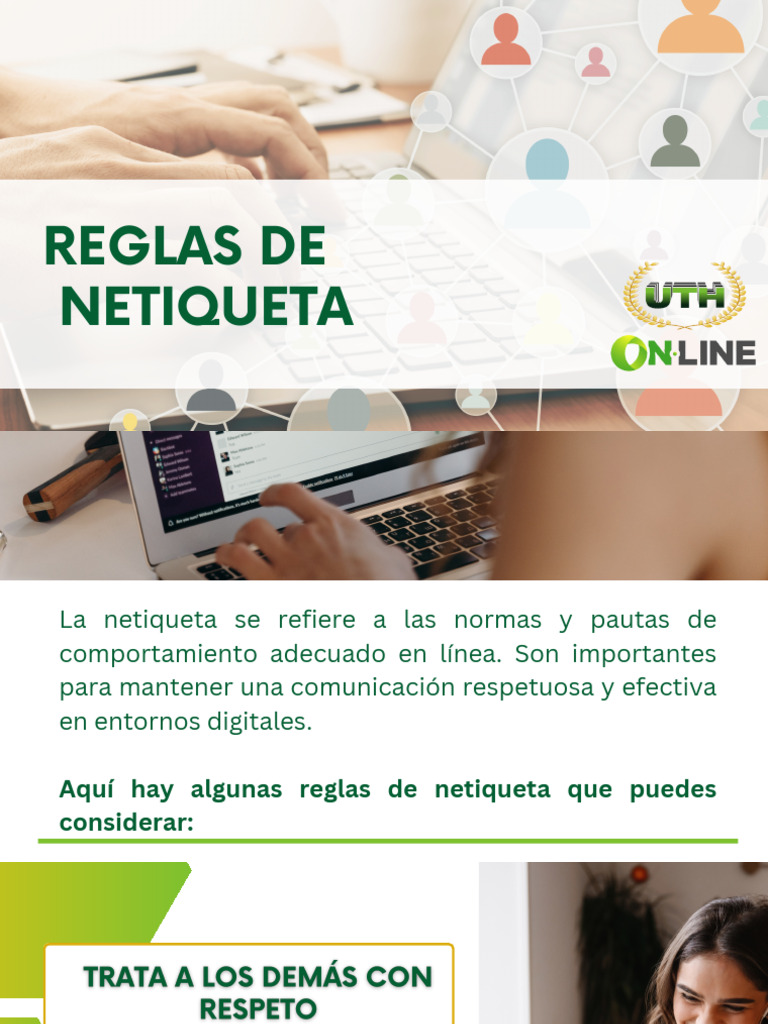 Reglas Esenciales de Netiqueta Online | PDF | Crecimiento personal y ...