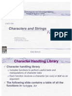C Programming and Data Structures t14 B Characters and String Functions