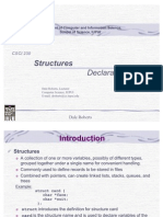 C Programming and Data Structures t15 A Structures Declarations