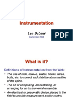 Instrumentation Overview Week1 Basic&Intermediate