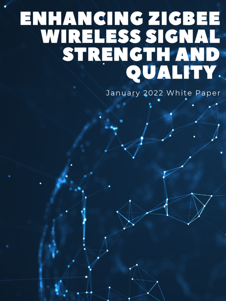 Enhance ZigBee Wireless Signal Quality | PDF | Wi Fi | Wireless