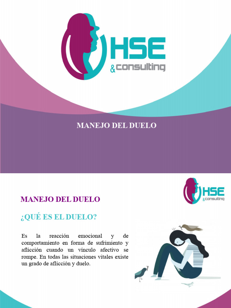 Manejo Del Duelo | PDF | Dolor | Las emociones