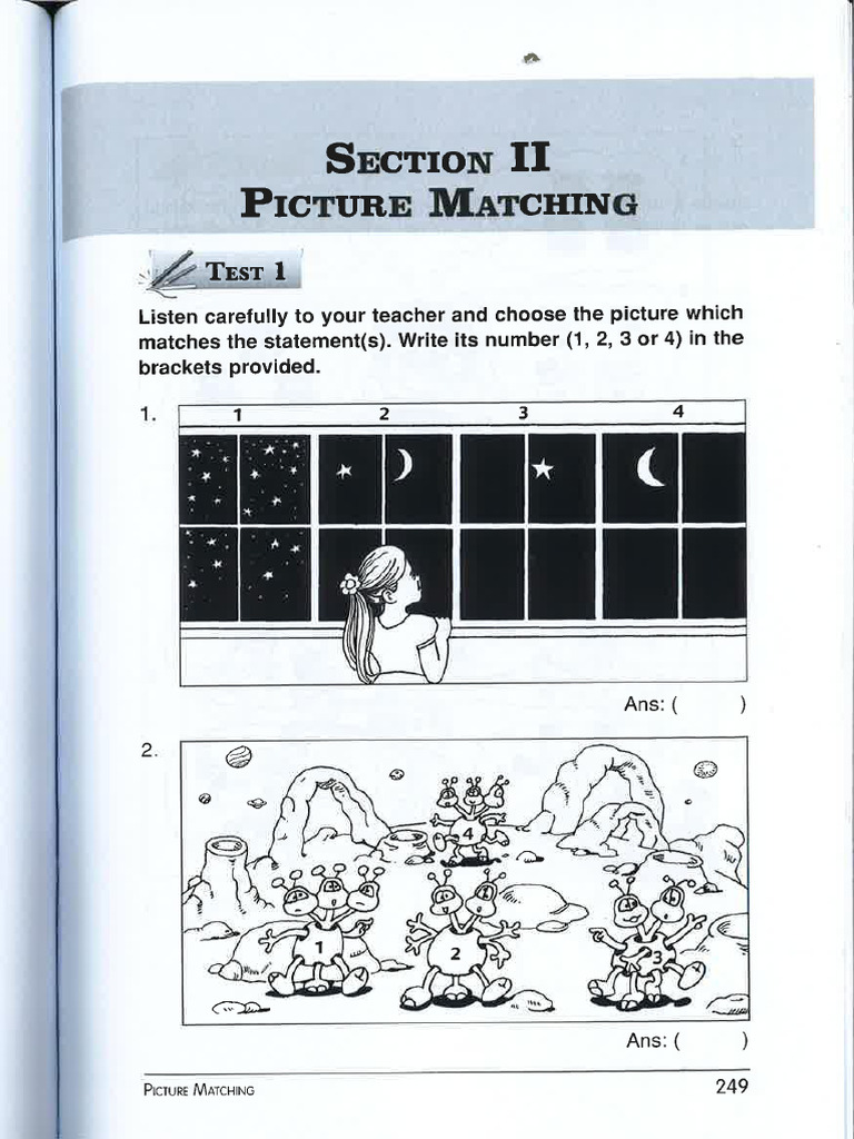 Section 2 Picture Matching | PDF