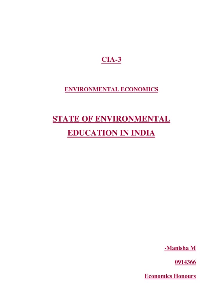 What Is Environmental Education Pdf Environmentalism Sustainability