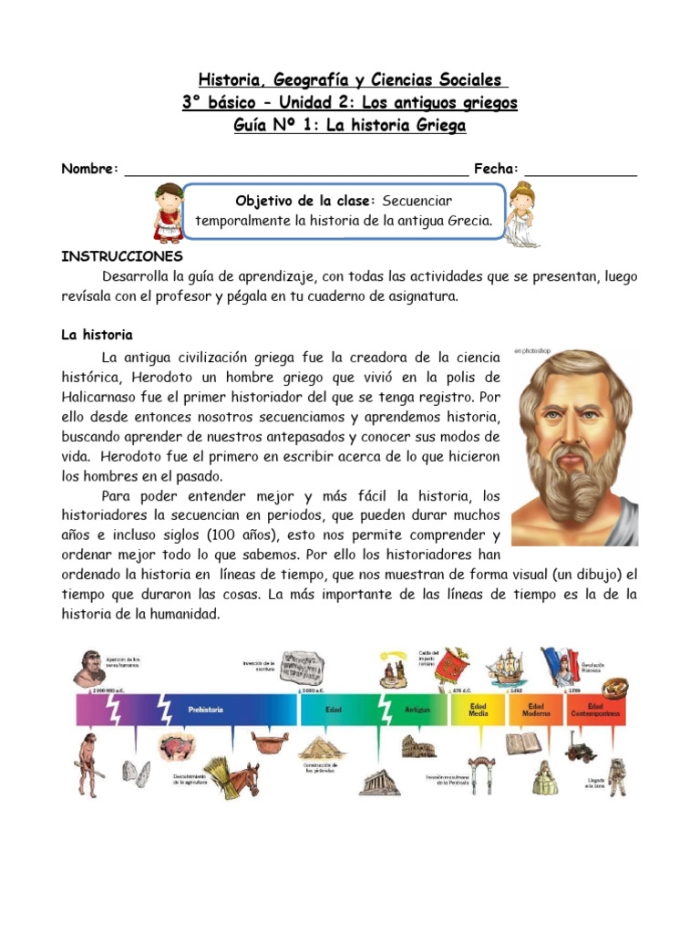 Guia - Historia de La Antigua Grecia | PDF | Antigua Grecia | Periodo ...
