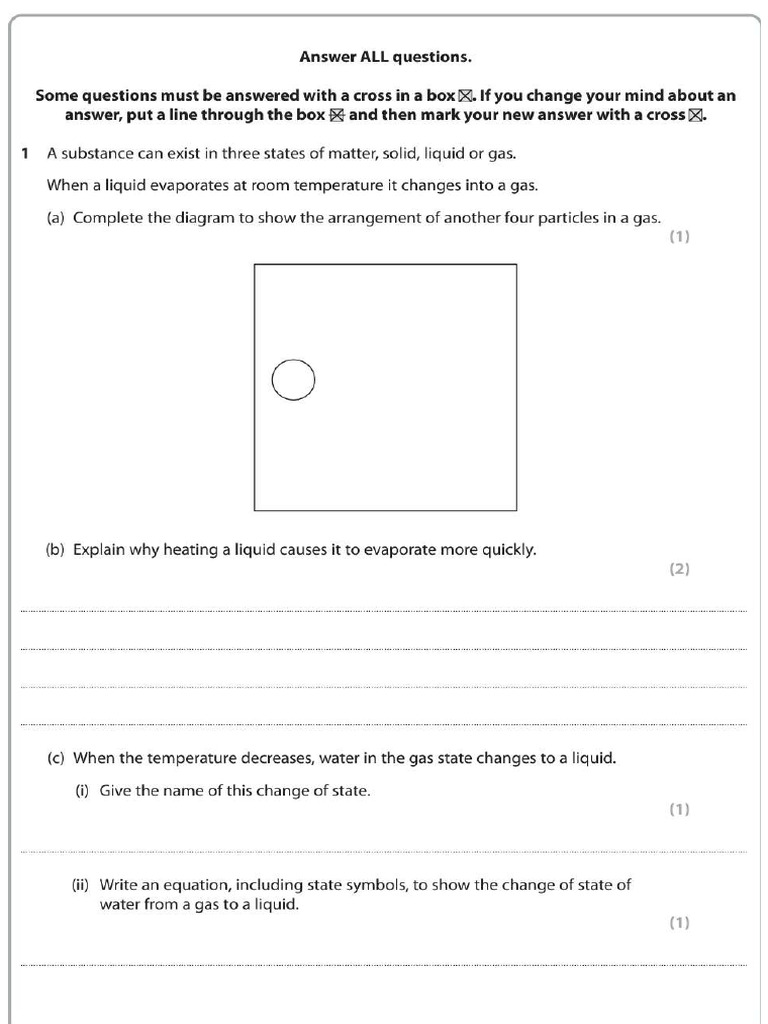 Predicted Questions For 2C With Markscheme | PDF