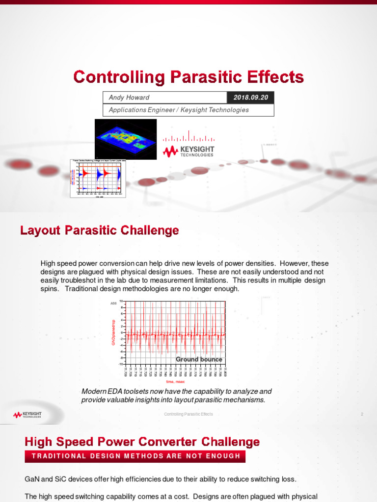 02 Controlling Parasitic Effects | PDF | Inductor | Materials Science